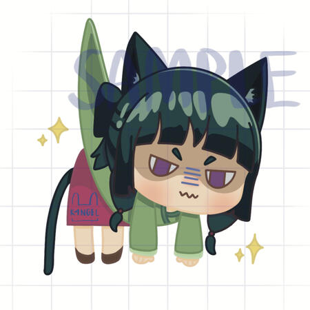double sided 3&quot; acrylic keychain